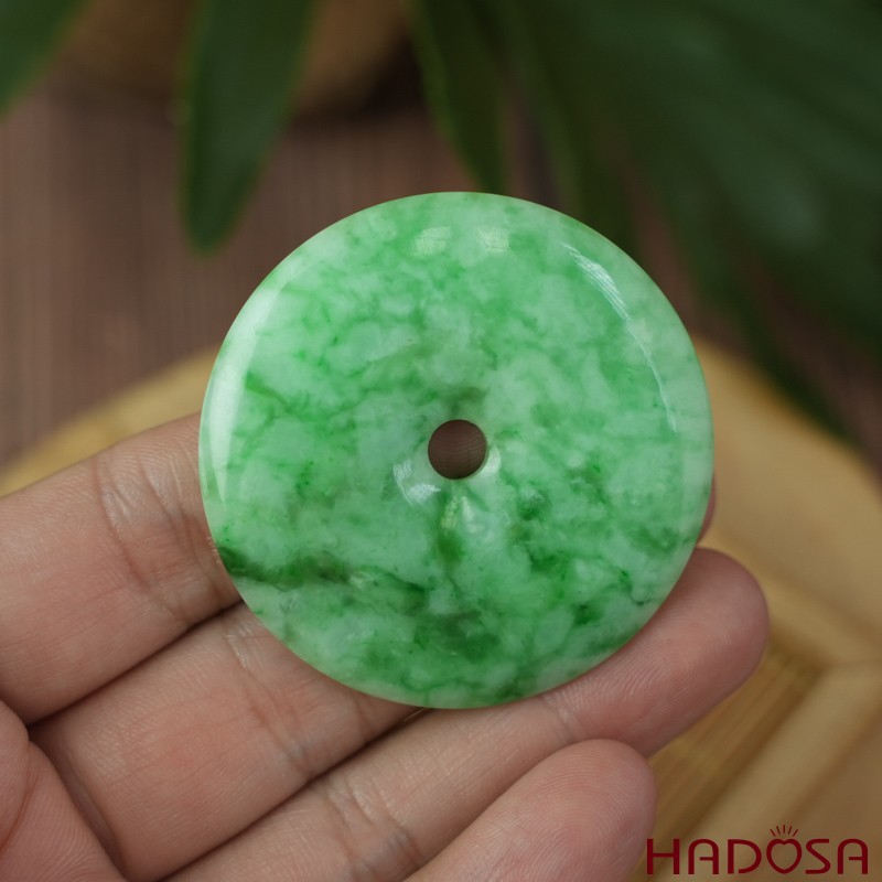 Mặt đồng điếu Cẩm Thạch vân lí bông 45mm