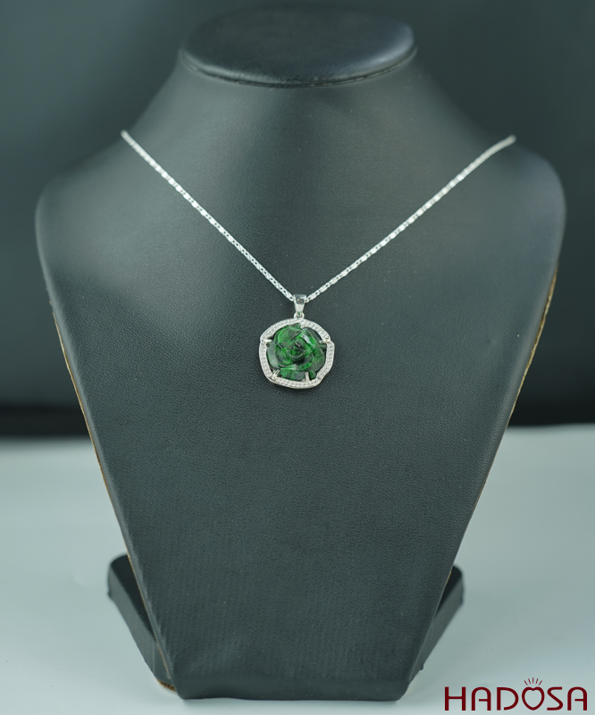 Cẩm thạch sơn thủy hoa mẫu đơn