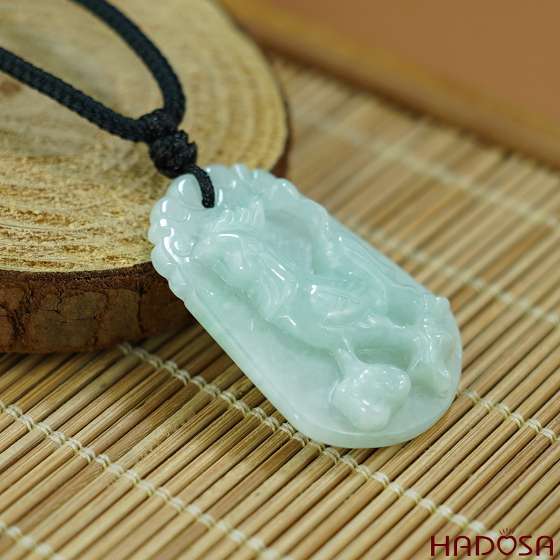 Mặt Cẩm Thạch A Tuổi Dậu  37x24mm