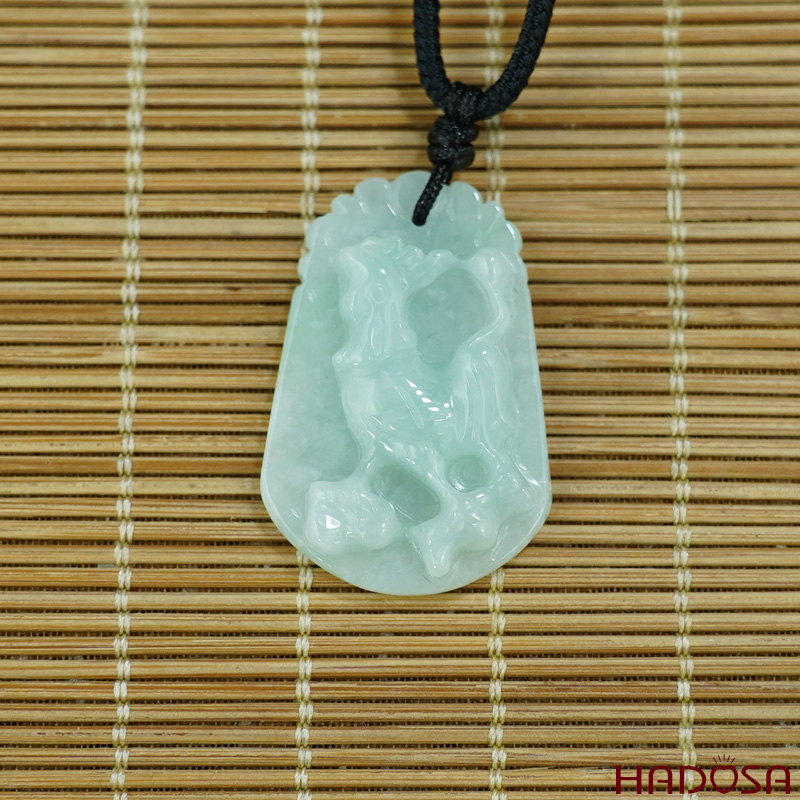 Mặt Cẩm Thạch A Tuổi Dậu  37x24mm