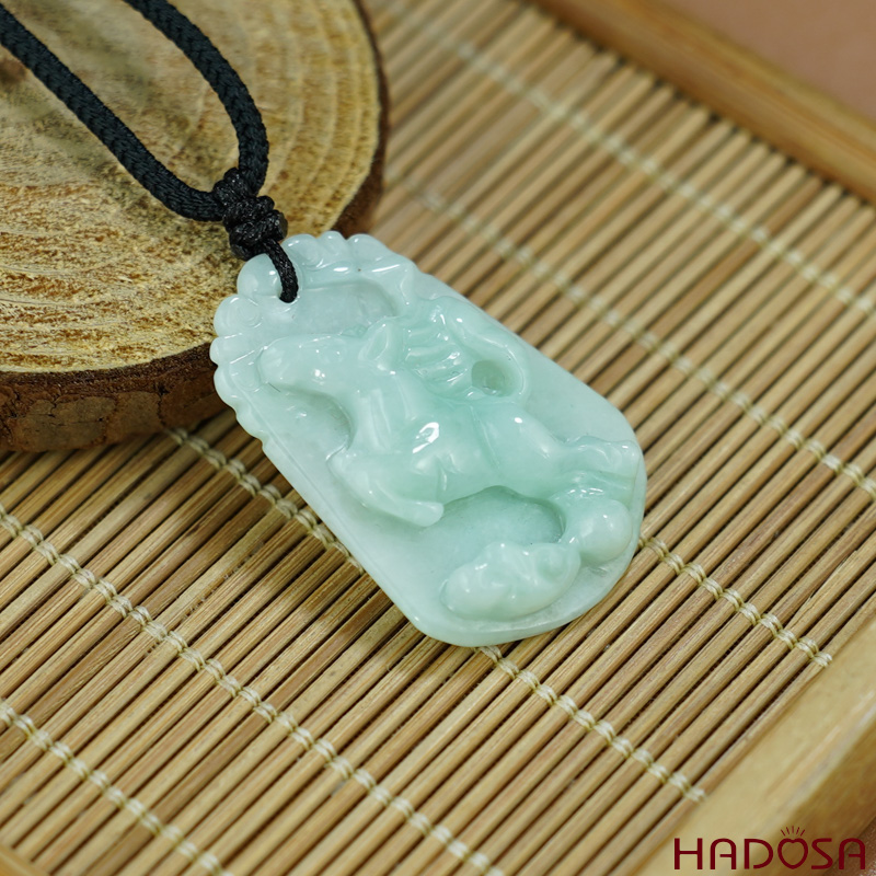 Mặt Cẩm Thạch A Tuổi Ngọ  37x24mm