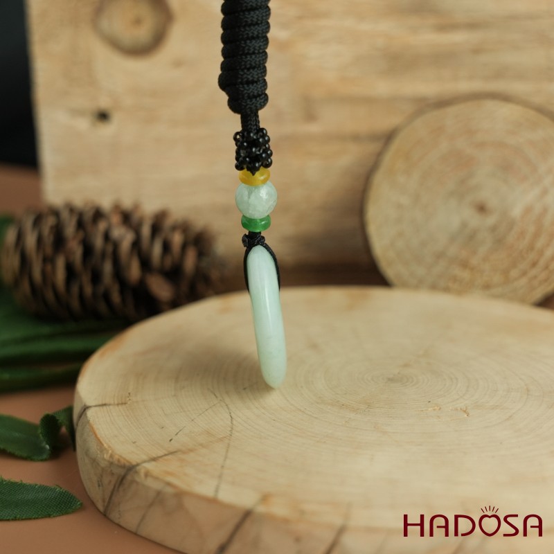 Mặt Dây chuyền Đồng Điếu Cẩm Thạch A Nếp chủng 28mm