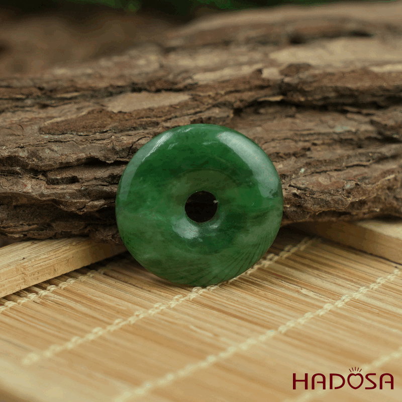 Mặt Cẩm Thạch đồng điếu xanh lý 18-21mm