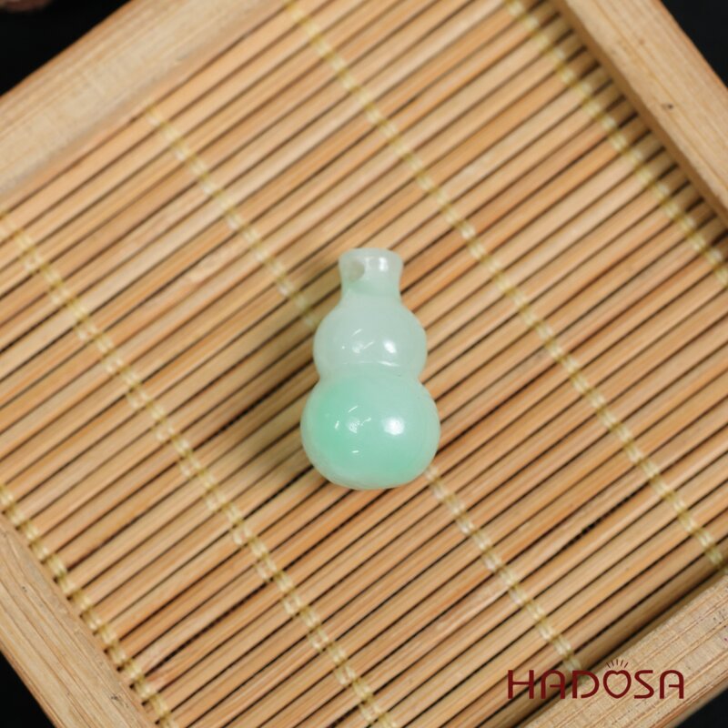 Mặt Cẩm Thạch hồ lô 19x10mm