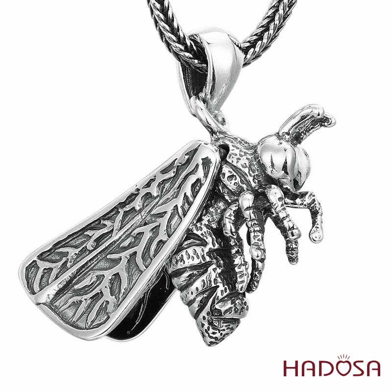 Mặt Dây Bạc Thái Hình Ong Phong Linh Mật Tướng