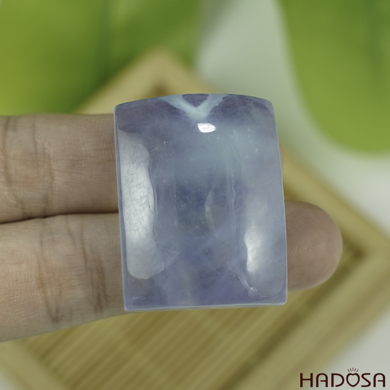 Mặt chữ nhật Aquamarine chuẩn 8A 32*24*12mm (21.1gr)