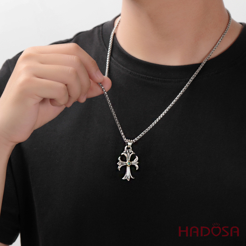 Mặt dây chuyền bạc Chrom heart