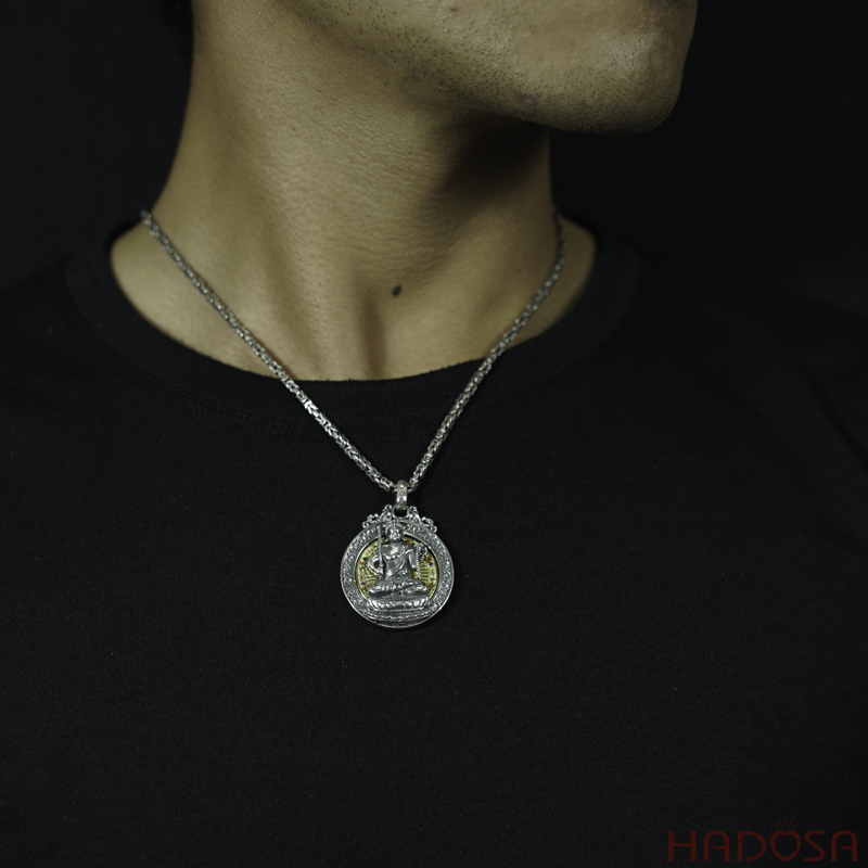 Mặt dây chuyền bạc Thái Bất Động Minh Vương