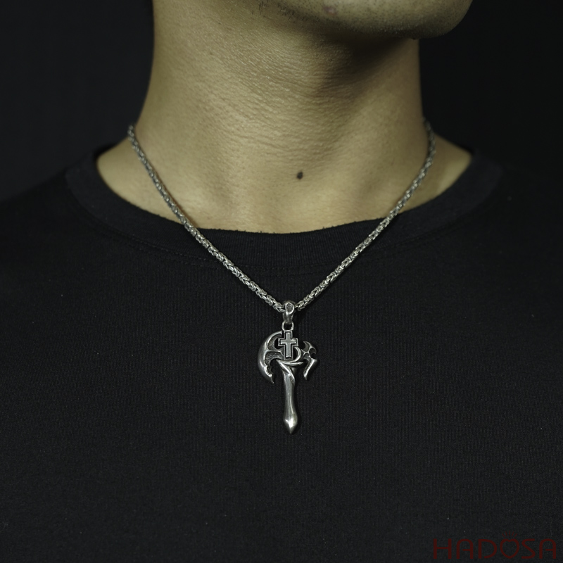 Mặt dây chuyền bạc Thái cho nam