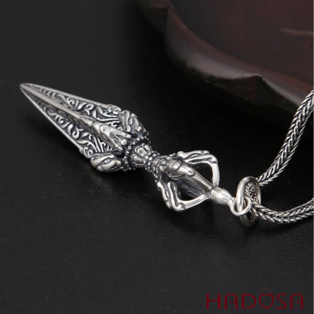 Mặt dây chuyền bạc Thái Dao Phổ Ba