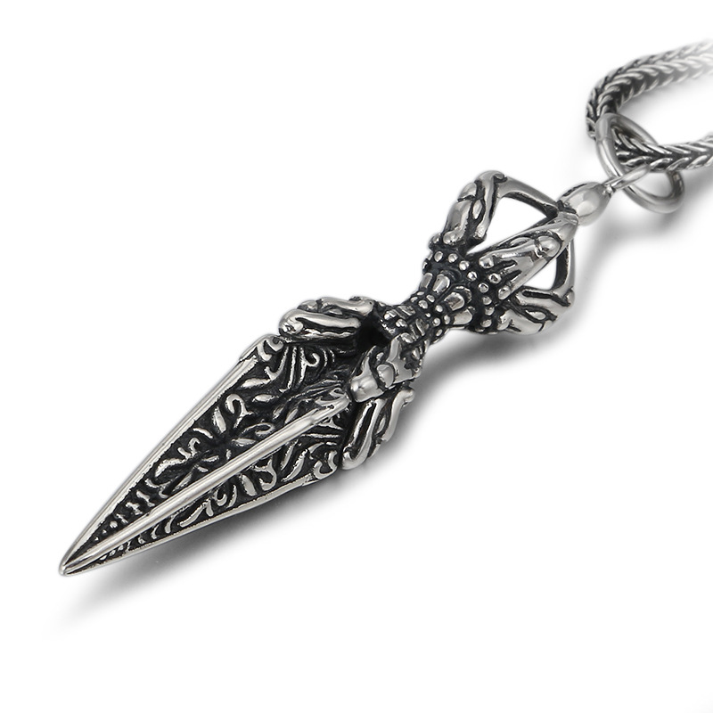 Mặt dây chuyền bạc Thái Dao Phổ Ba