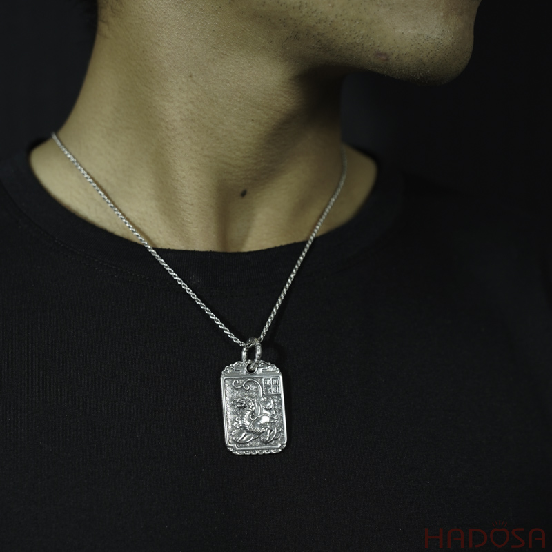 Mặt dây chuyền bạc Thái Kỳ Lân