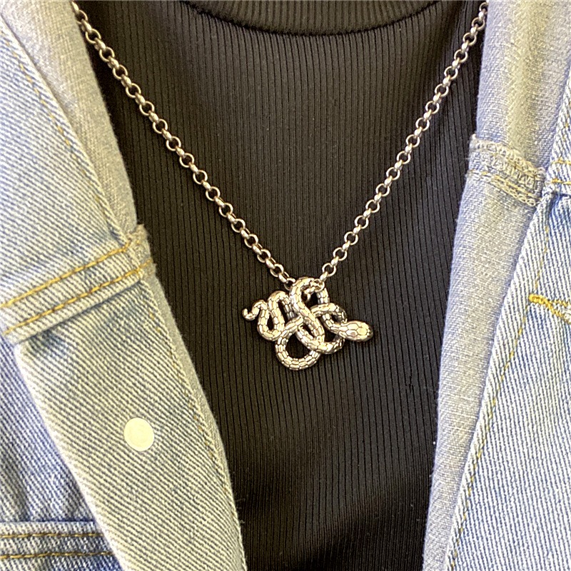 Mặt Dây Chuyền Bạc Thái Xà Linh Hộ Thân