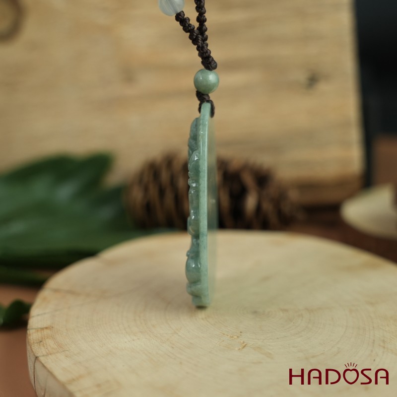 Mặt Ngọc Cẩm Thạch A Hư Không Tạng Bồ Tát (Sửu, Dần) 50mm