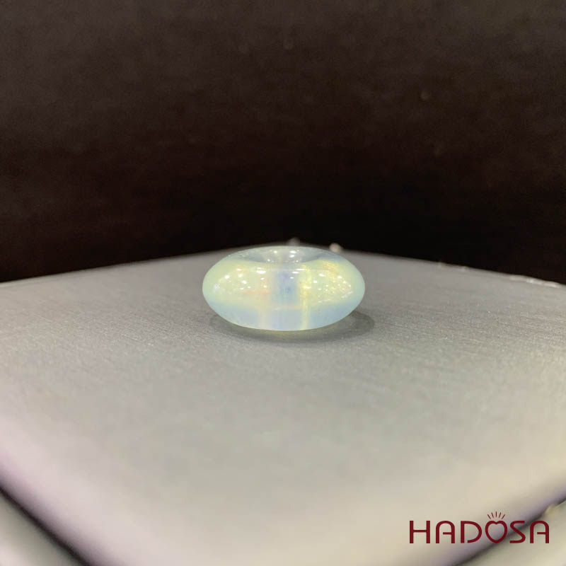Mặt đồng điếu Aquamarine 18mm