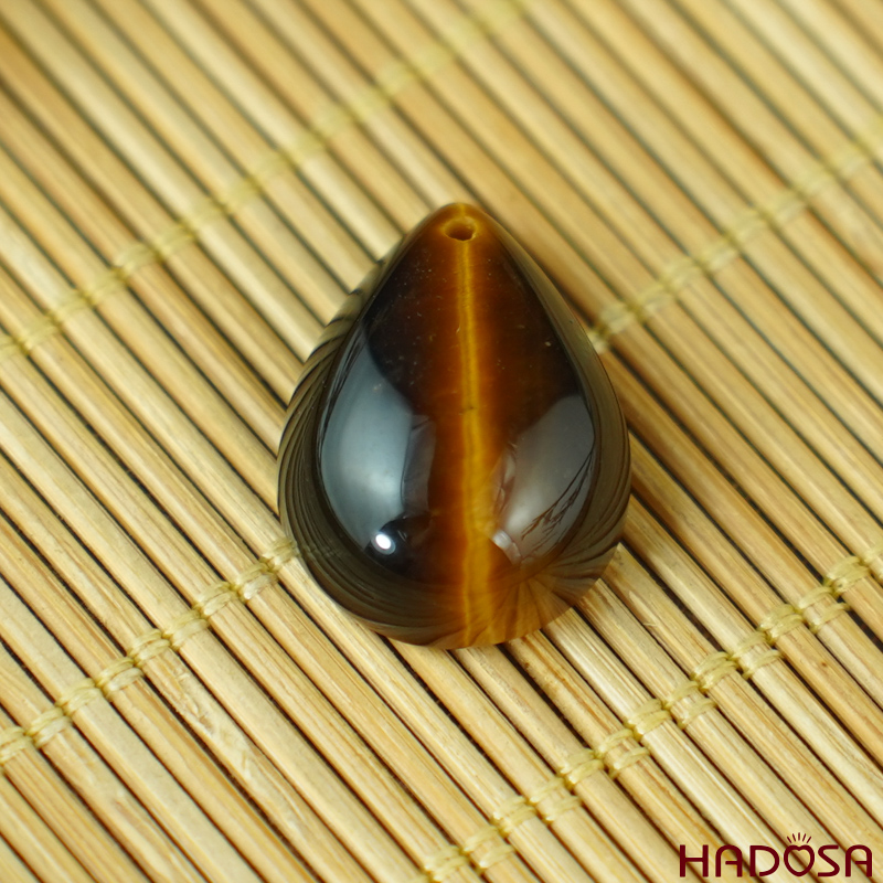 Mặt dây chuyền đá Mắt Hổ vàng nâu