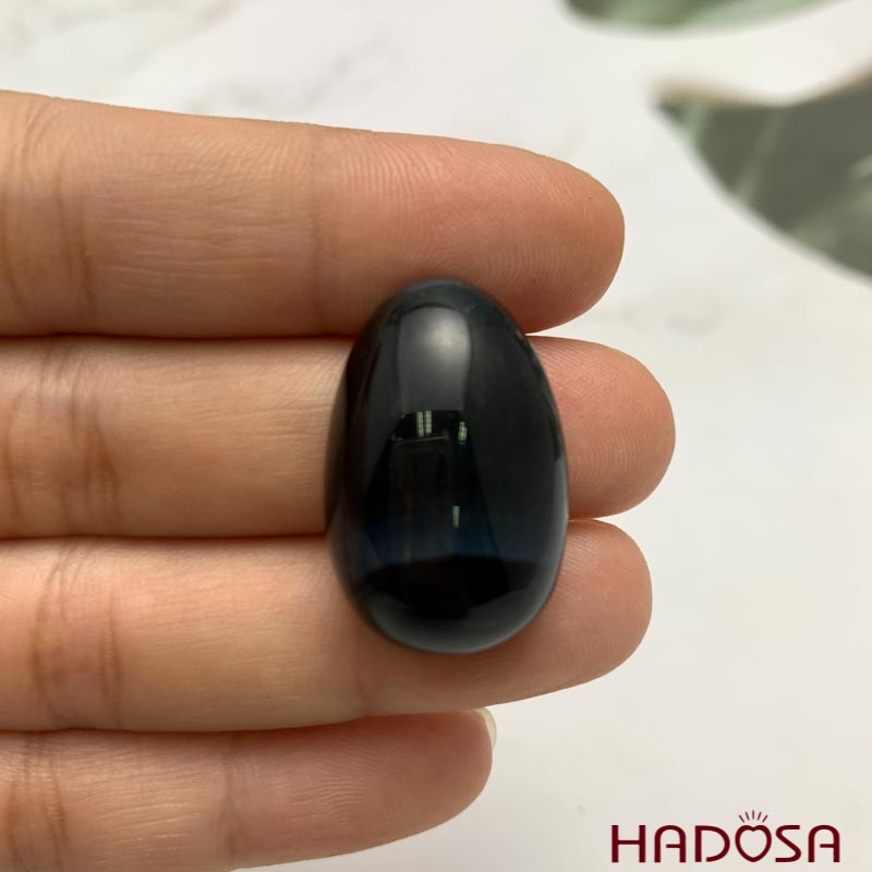 Mặt dây chuyền Mắt Hổ Xanh Đen