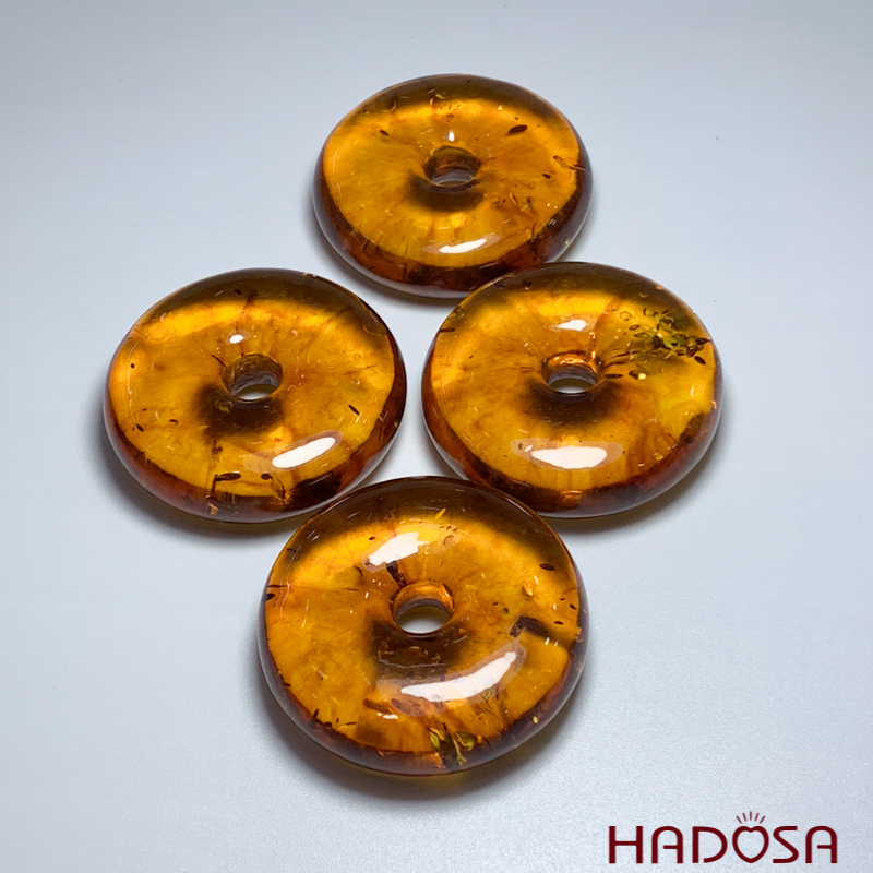 Đồng điếu Hổ phách Baltic 40mm