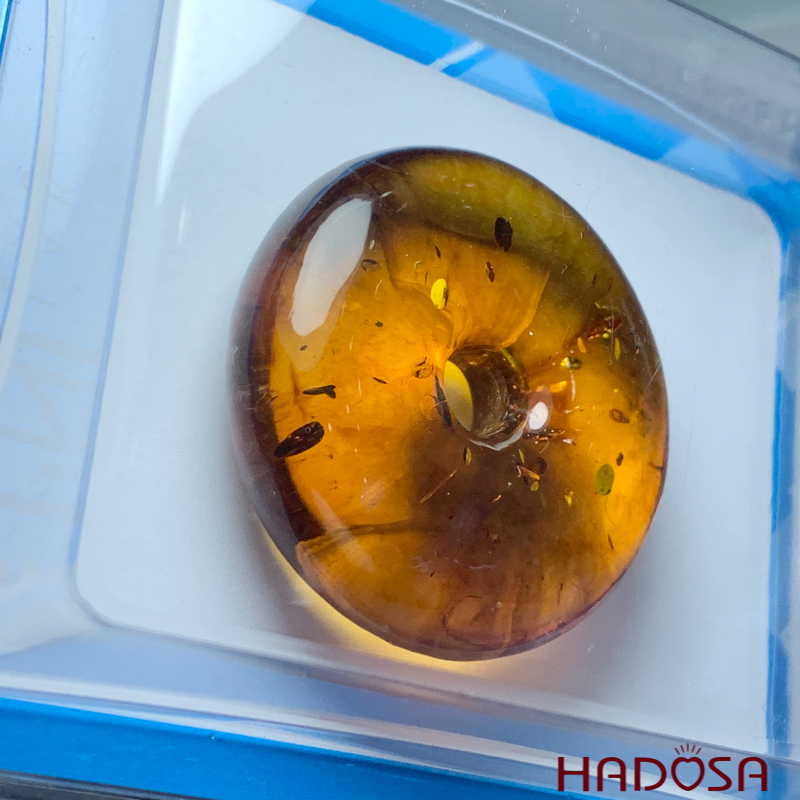 Đồng điếu Hổ phách Baltic 40mm