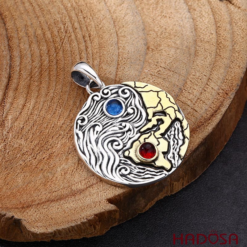 Mặt dây chuyền Hoa Mây Thái Cực