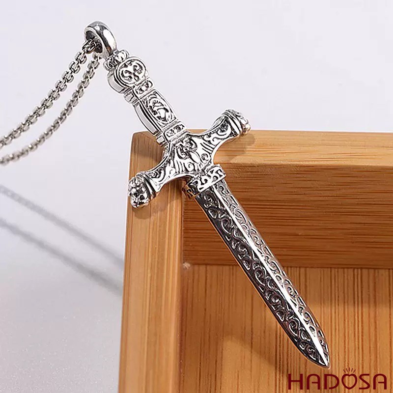 Mặt Dây Chuyền Thanh Kiếm Nam  Huyền Học Phong Ấn