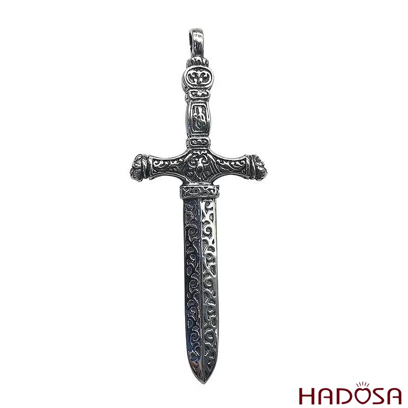 Mặt Dây Chuyền Thanh Kiếm Nam  Huyền Học Phong Ấn