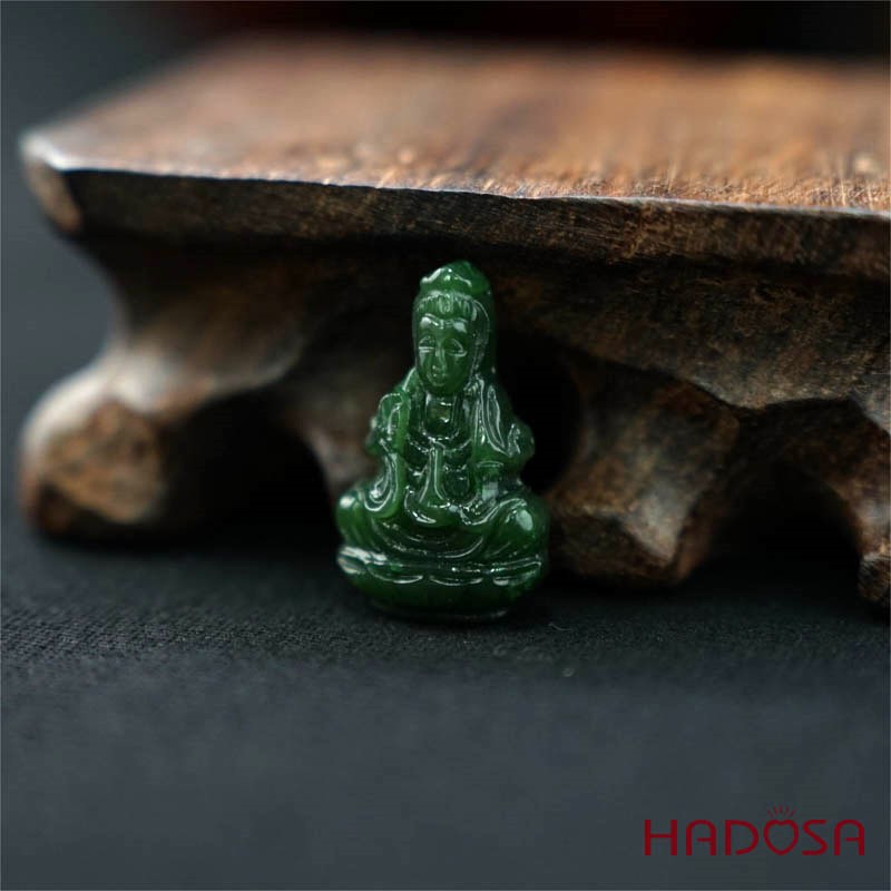 Mặt dây chuyền Ngọc Bích Phật Quan Âm