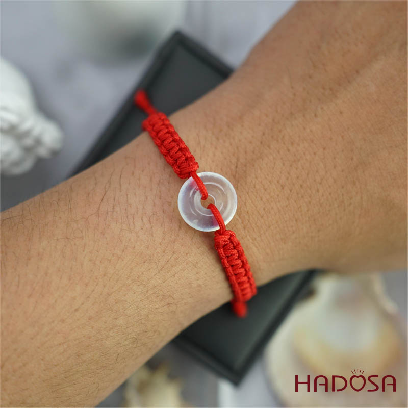 Mặt đồng điếu Aquamarine 16mm