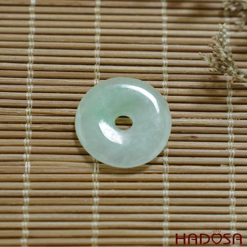 Mặt Đồng Điếu Cẩm Thạch trắng lý 21mm