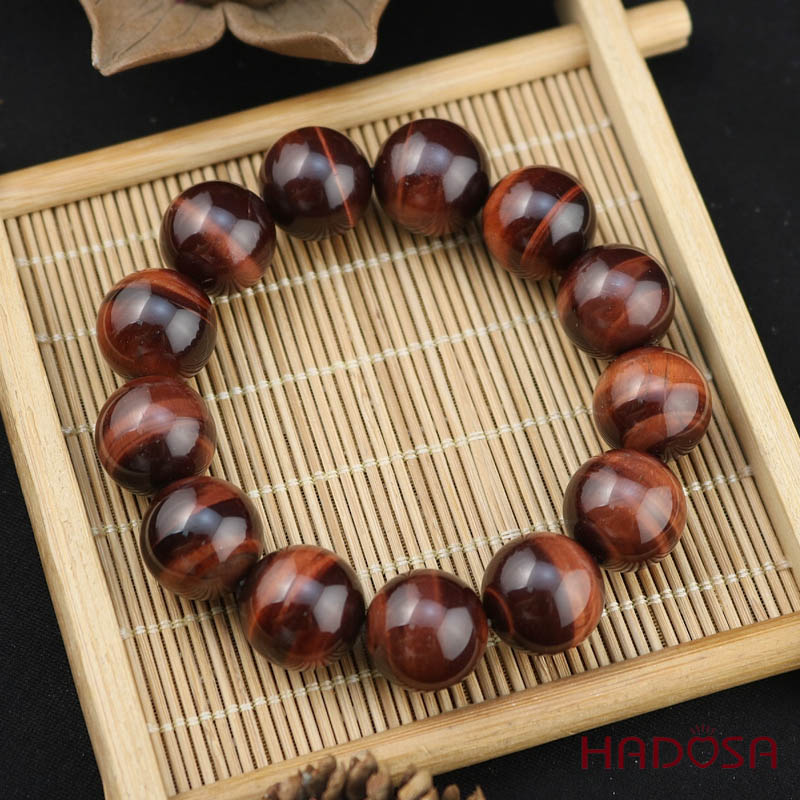 Mắt Hổ nâu đỏ 16mm chuẩn 5A