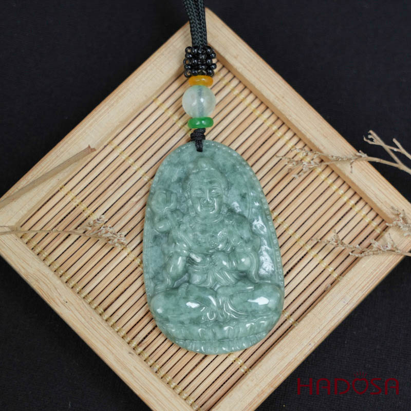 Mặt Ngọc Cẩm Thạch A Đại Thế Chí Bồ Tát (Ngọ) 50mm