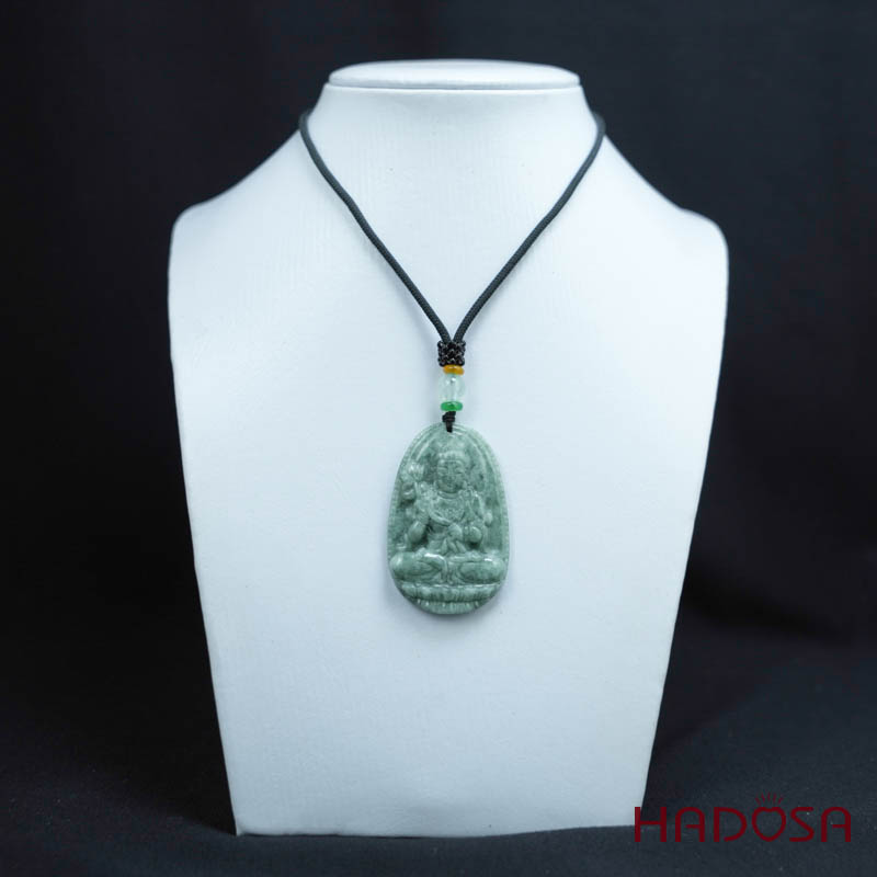 Mặt Ngọc Cẩm Thạch A Đại Thế Chí Bồ Tát (Ngọ) 50mm