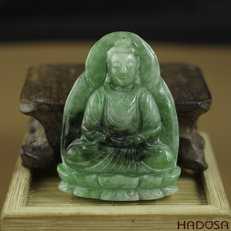 Mặt Cẩm Thạch Phật Tổ 44x59x11.5mm