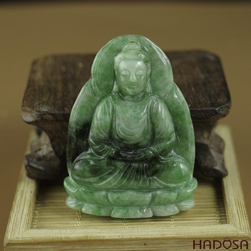 Mặt Cẩm Thạch Phật Tổ 44x59x11.5mm