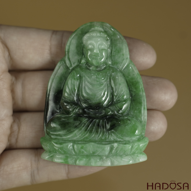 Mặt Cẩm Thạch Phật Tổ 44x59x11.5mm