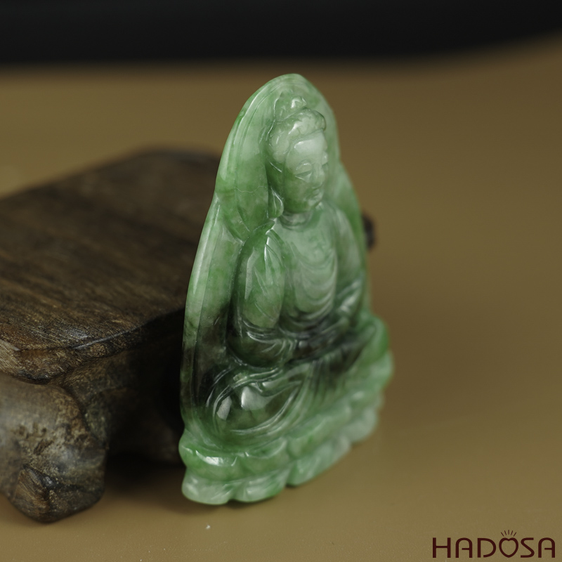 Mặt Cẩm Thạch Phật Tổ 44x59x11.5mm