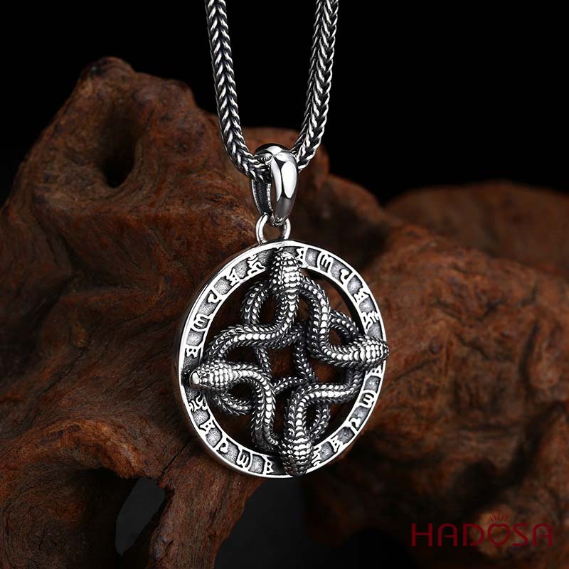 Mặt dây chuyền Rắn Xà Linh Hộ Mệnh