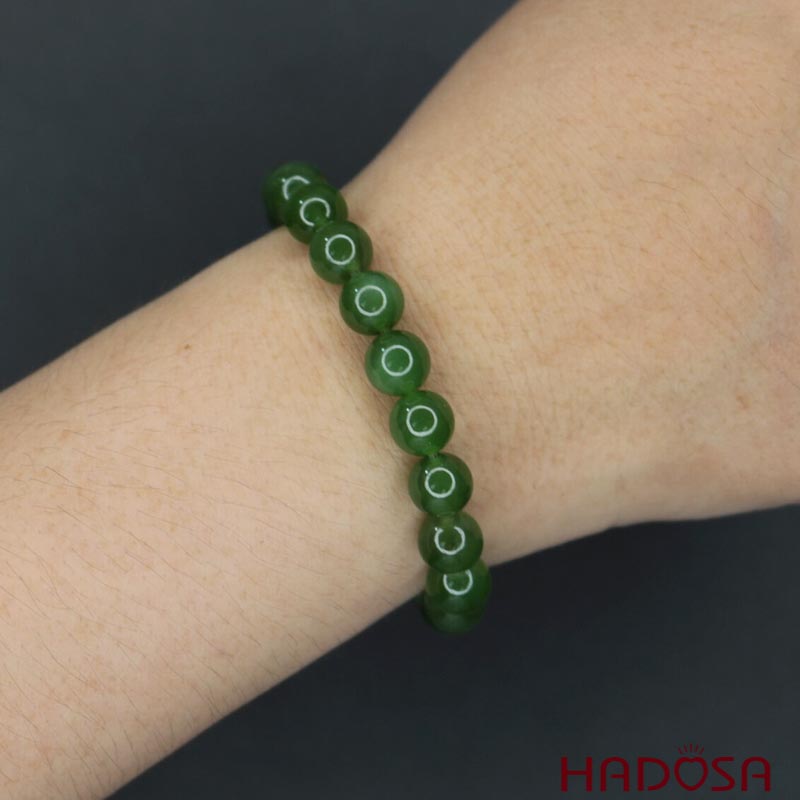 Vòng Ngọc Bích Canada 8mm cao cấp