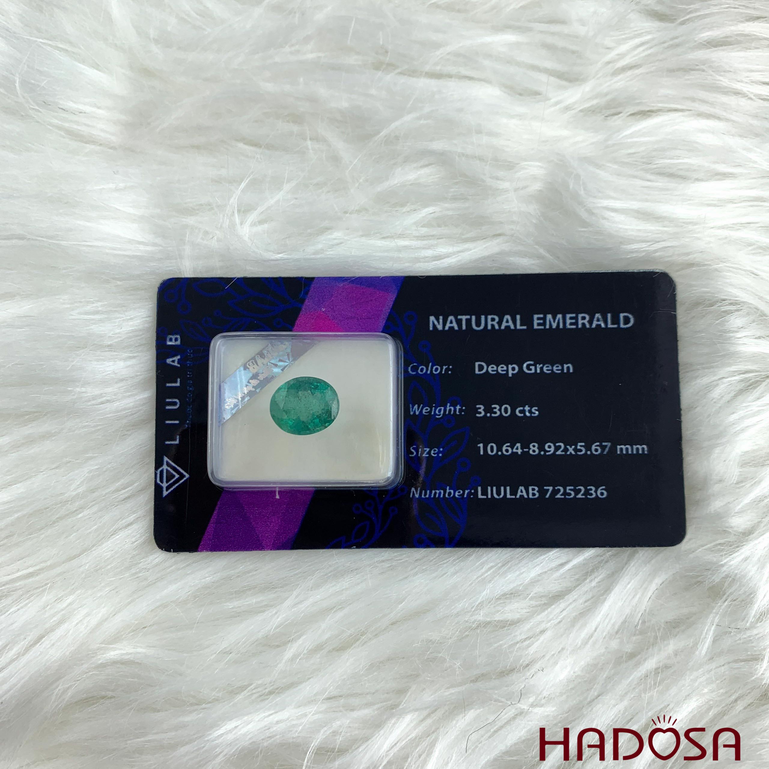 Ngọc Lục Bảo Oval 5A