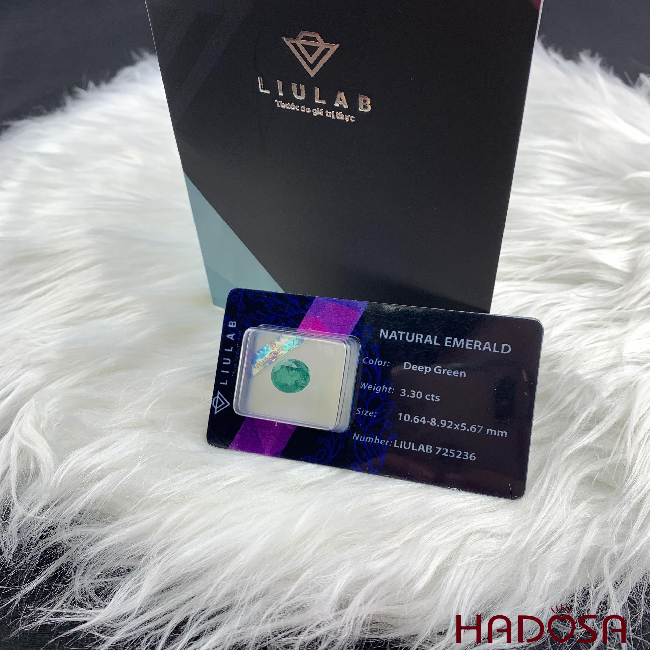 Ngọc Lục Bảo Oval 5A