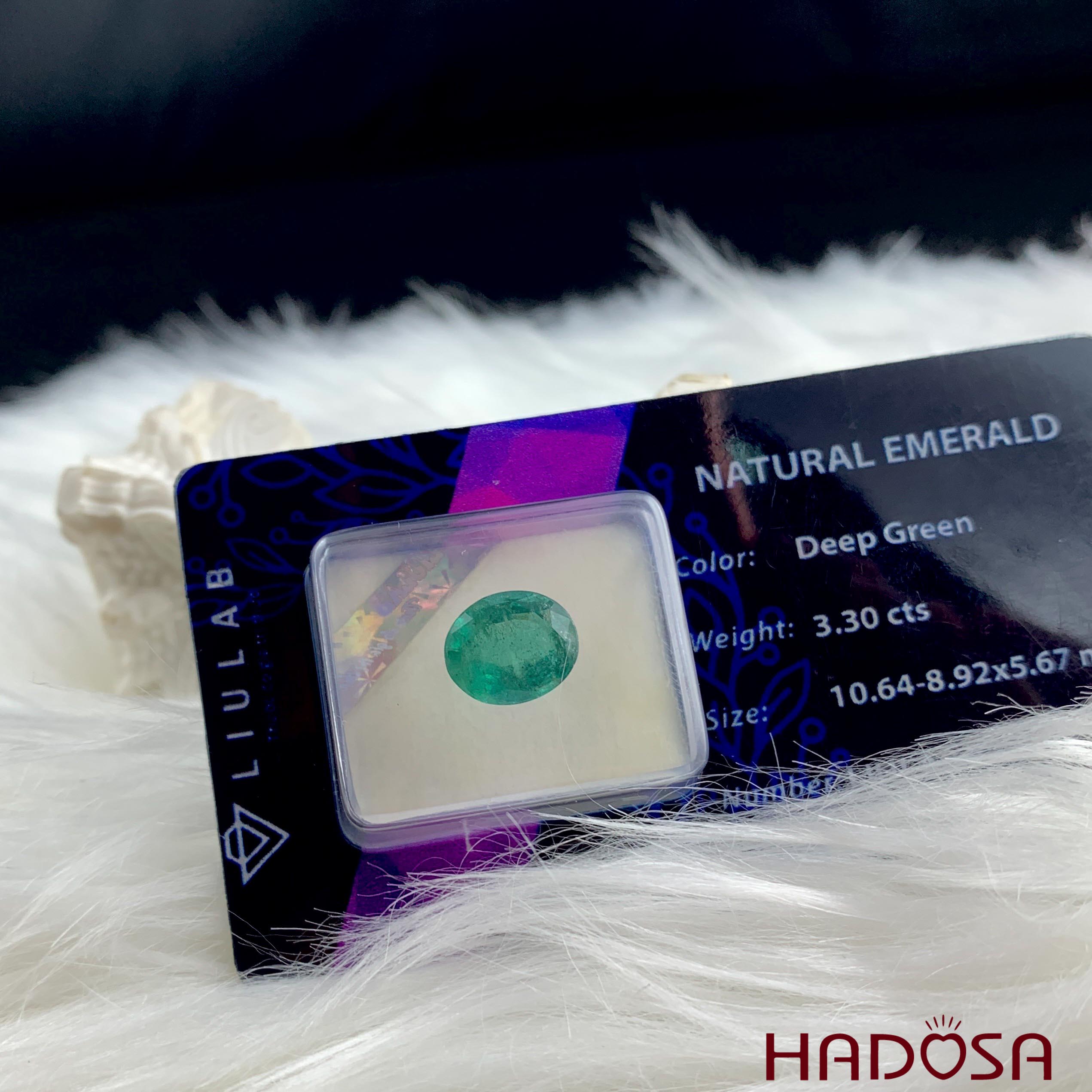 Ngọc Lục Bảo Oval 5A