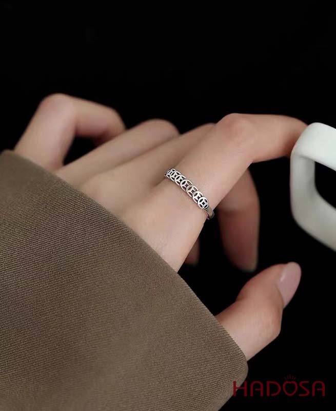 Nhẫn Bạc Nữ Kim Tiền