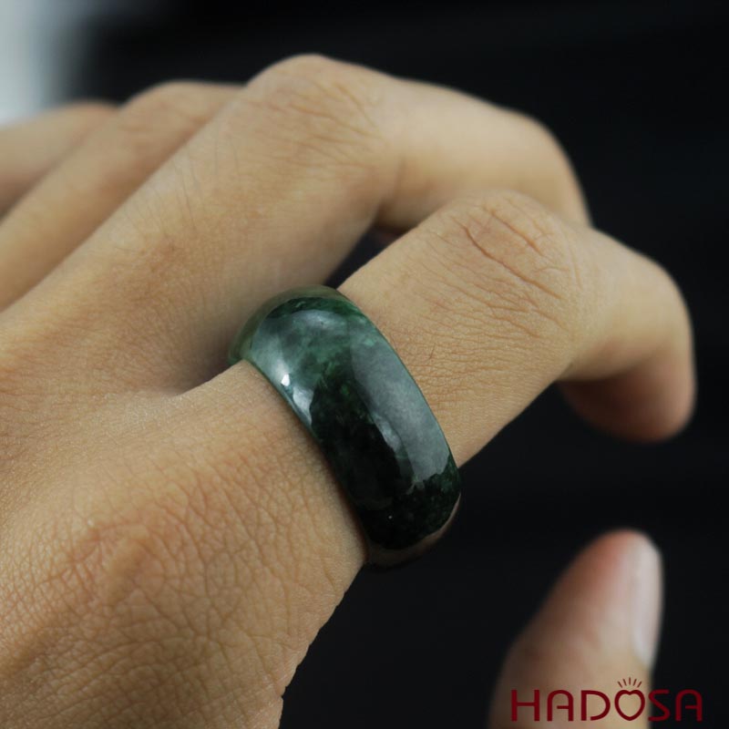 Nhẫn Cẩm Thạch sơn thủy ni 19