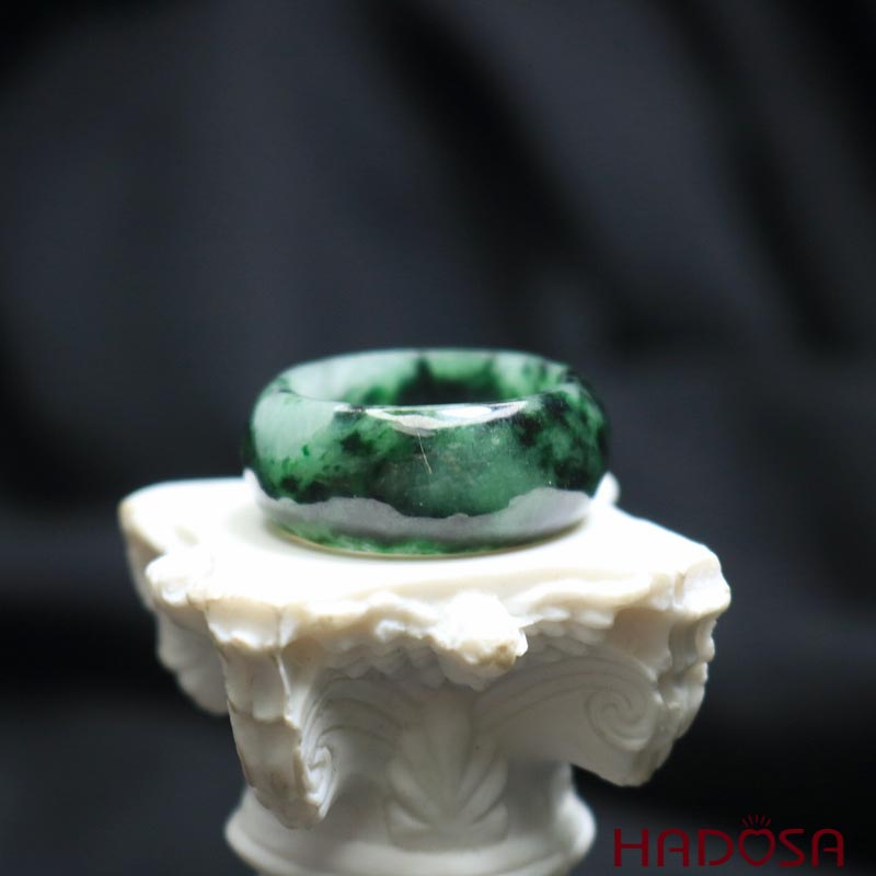 Nhẫn Cẩm Thạch sơn thuỷ size 17