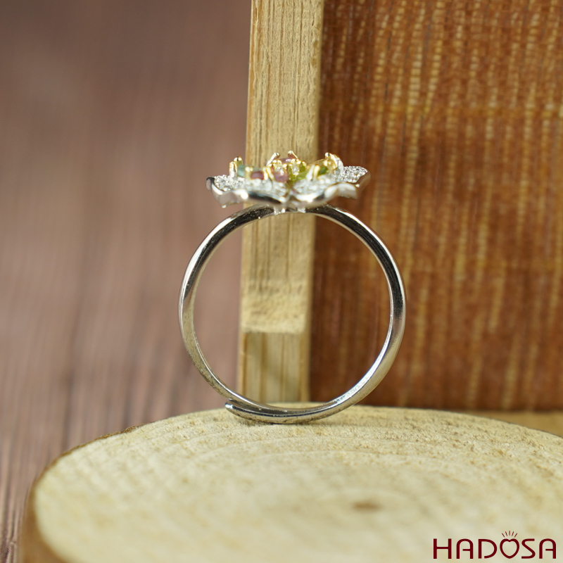 Nhẫn nữ Tourmaline 3*4mm