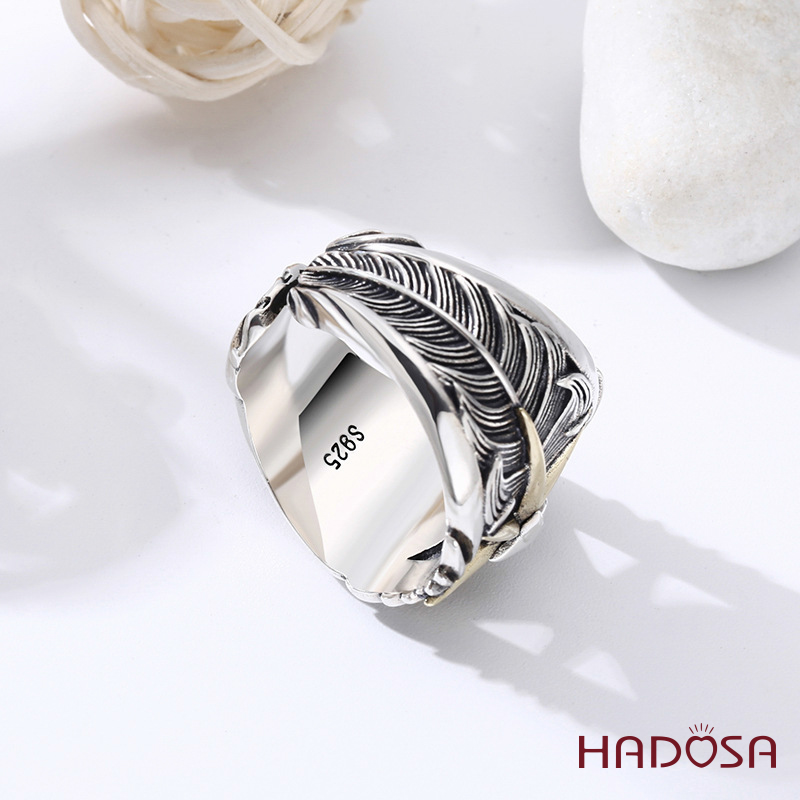 Nhẫn nam bạc Thái Ngôi Sao Phương Bắc