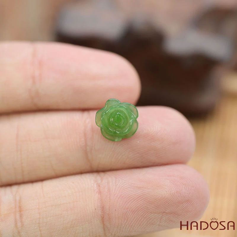 Hoa mẫu đơn Ngọc Bích 10mm 3A