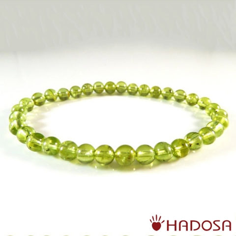 Vòng đá Peridot 06mm 6A