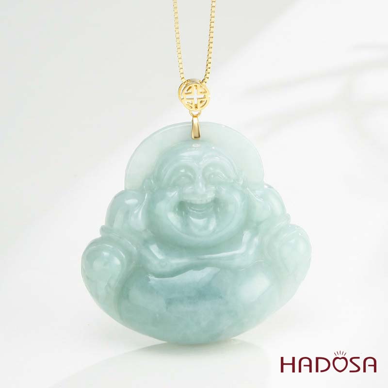 Khoen bạc mạ vàng mặt dây chuyền chữ Thọ