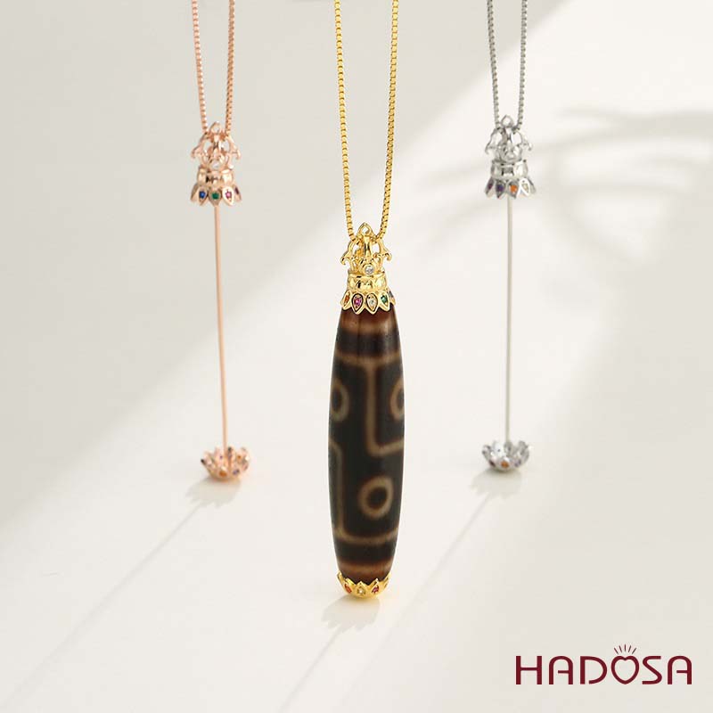 Chùy bạc mặt dây chuyền lu thống 53mm